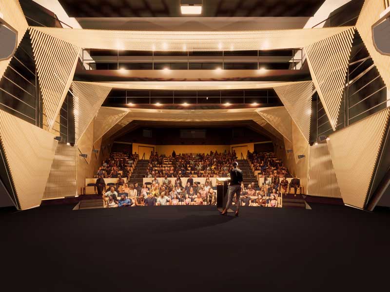 ECC Theater Stage