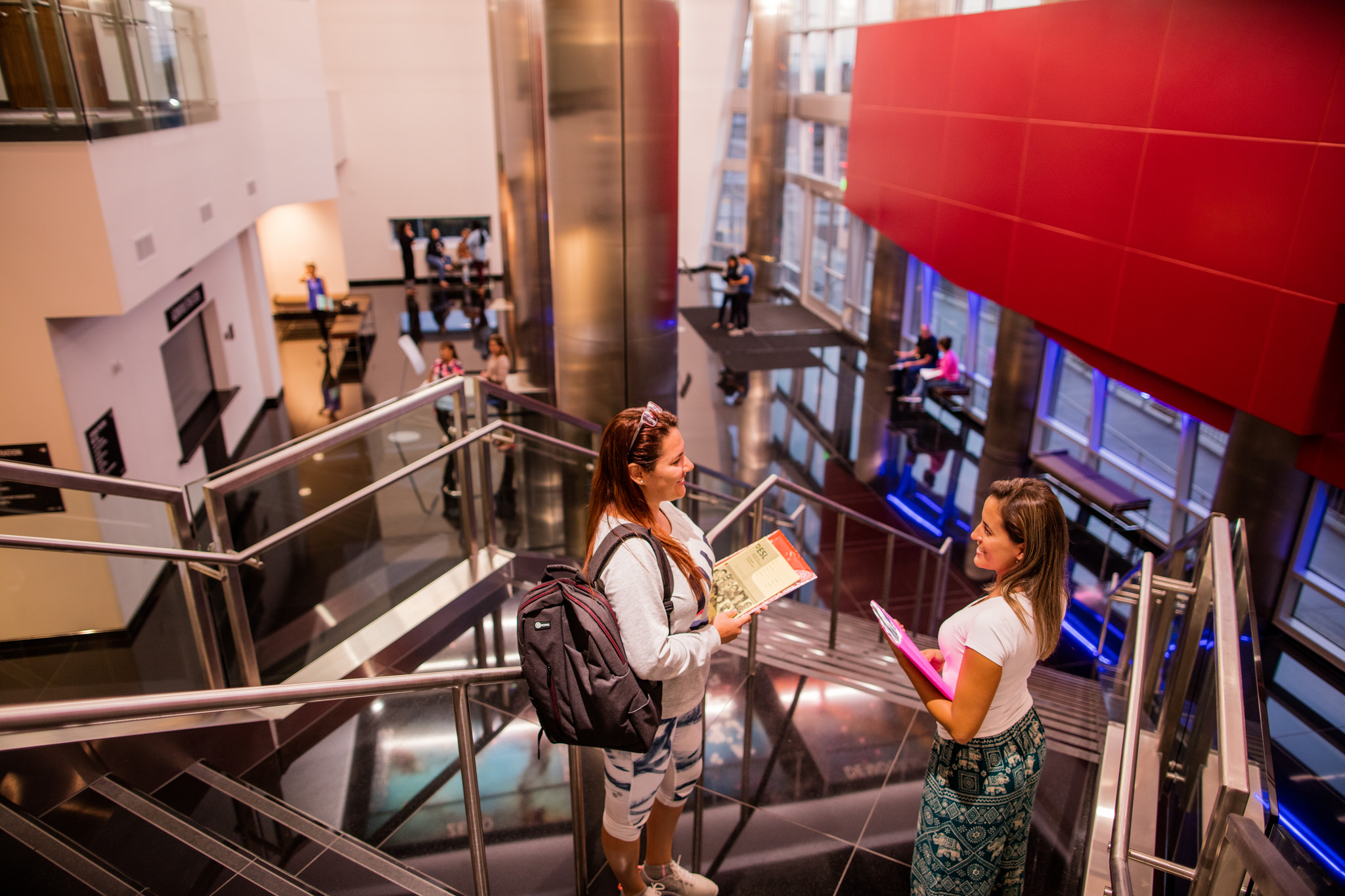 SDCE students at Cesar E. Chavez Campus in Barrio Logan