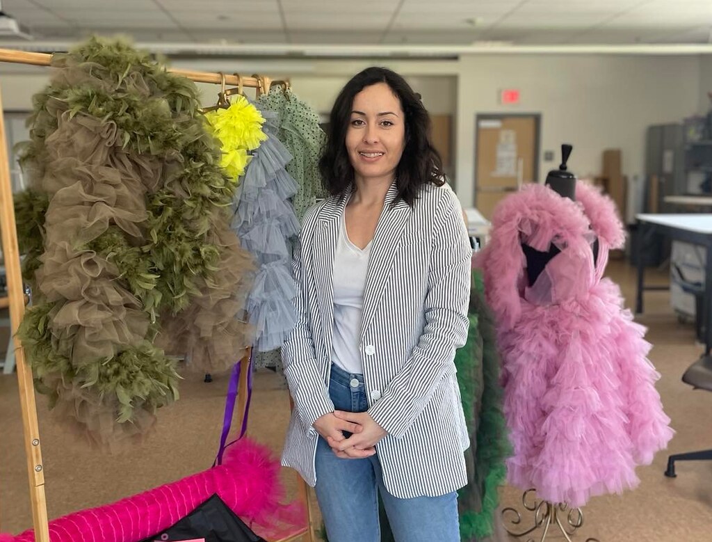 Bulgarian Born Designer and SDCCE Clothing and Textile Arts Graduate, Vesela Deterline will be in attendance showcasing her brand, Tullevess.