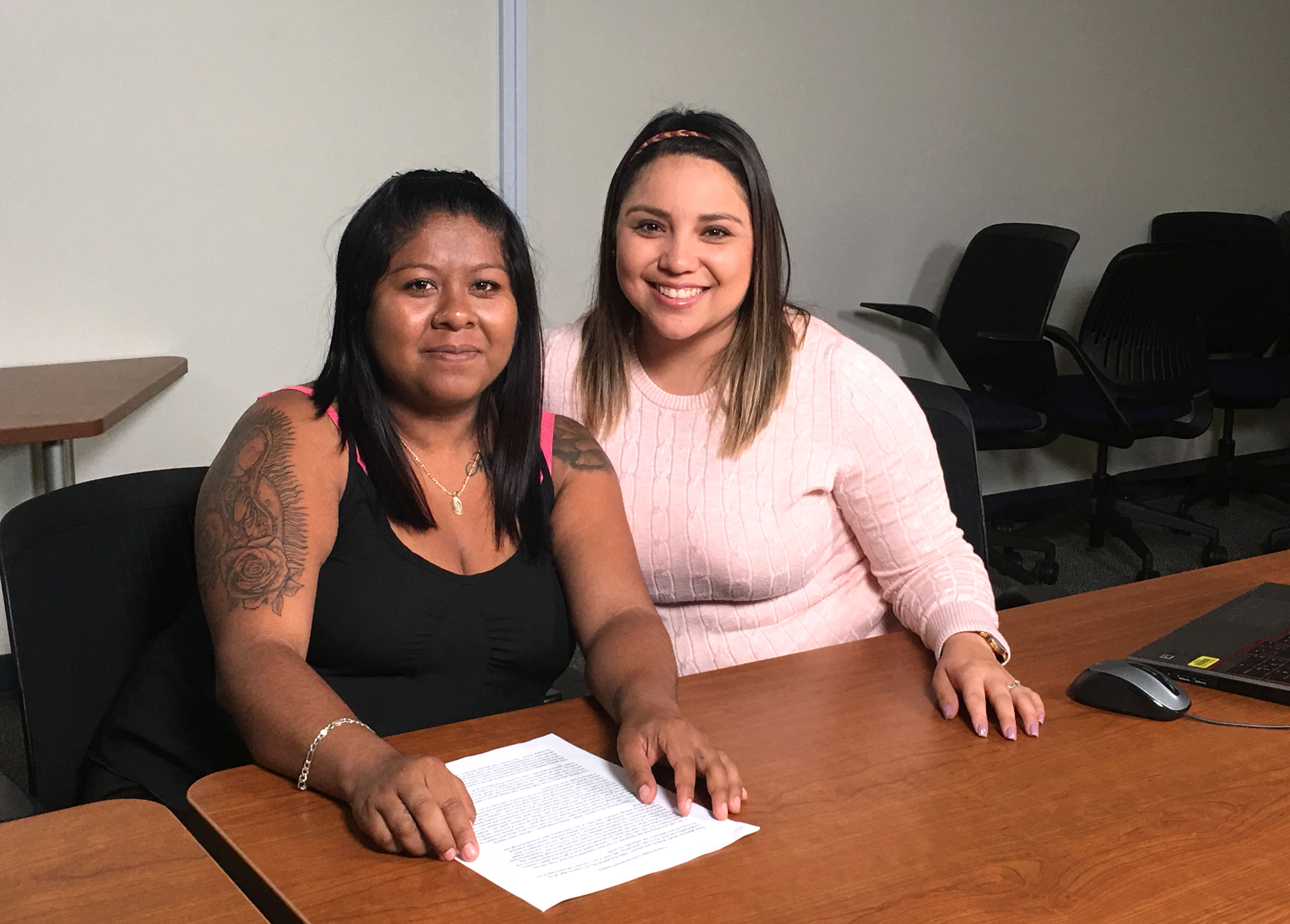 SDCE Commencement Speaker Cristina Rosas Rehearses Final Speech