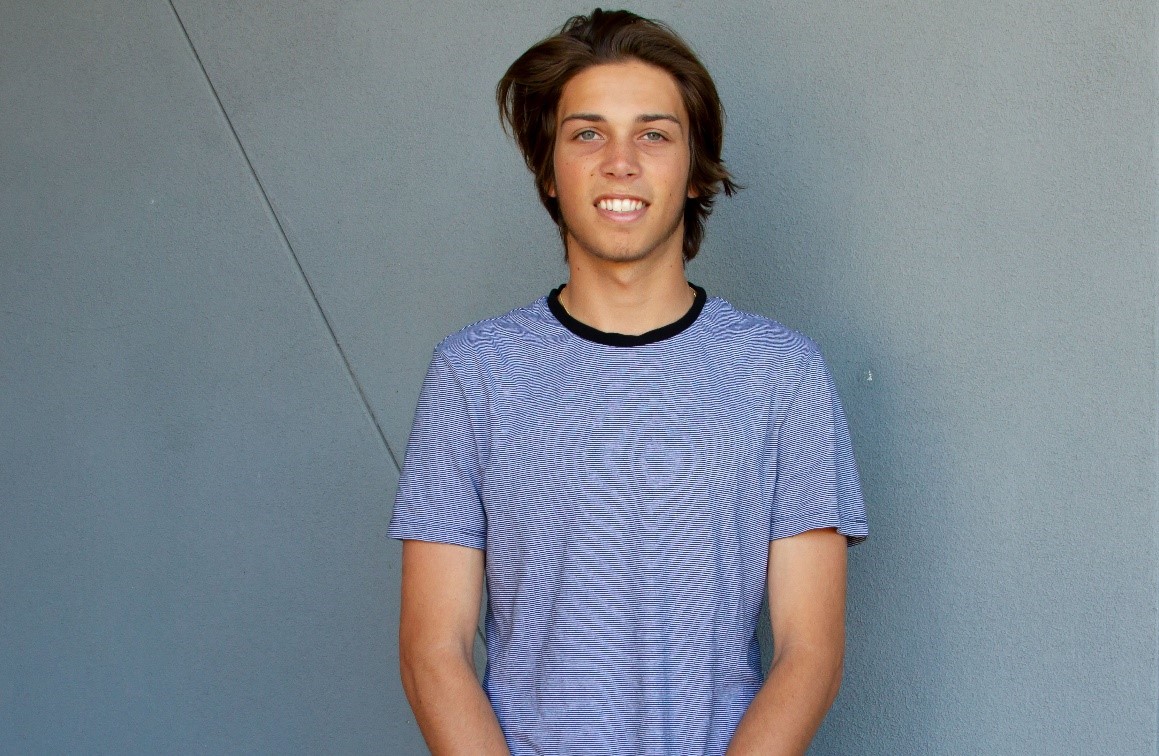 Landen Saunders learns how to sew at San Diego Continuing Education Landen Saunders learns how to sew at San Diego Continuing Education