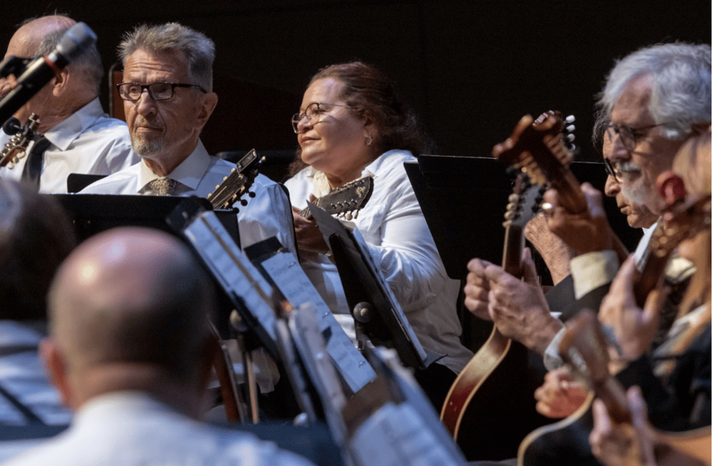 Students perform during the Emeritus Benefit Concert 2024