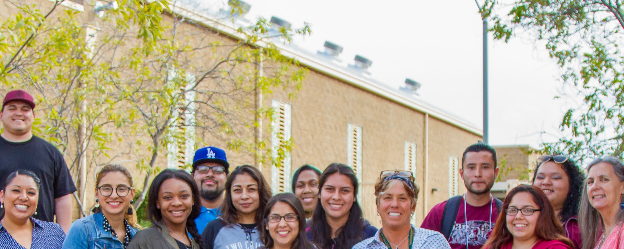 Gateway students and counselor