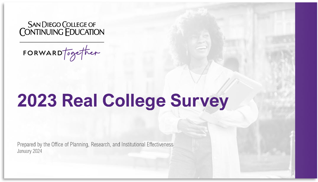 2023 Real College Survey Report preview