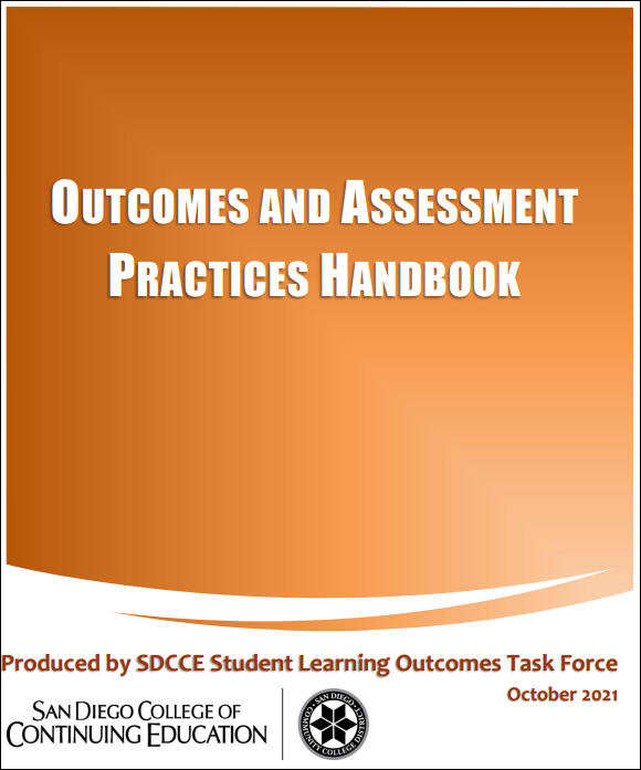 SDCCE Outcomes and Assessment Practices Handbook
