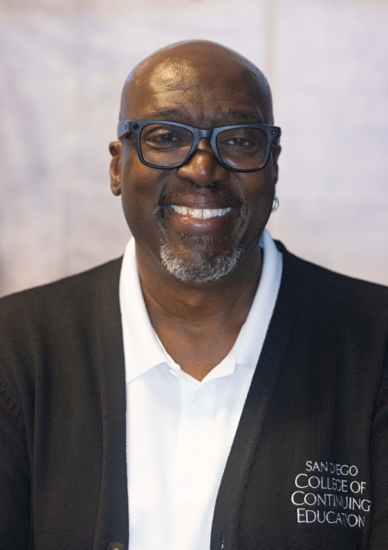 Andre Harris, College Operations Supervisor at SDCCE Andre Harris, College Operations Supervisor at San Diego College of Continuing Education’s (SDCCE)