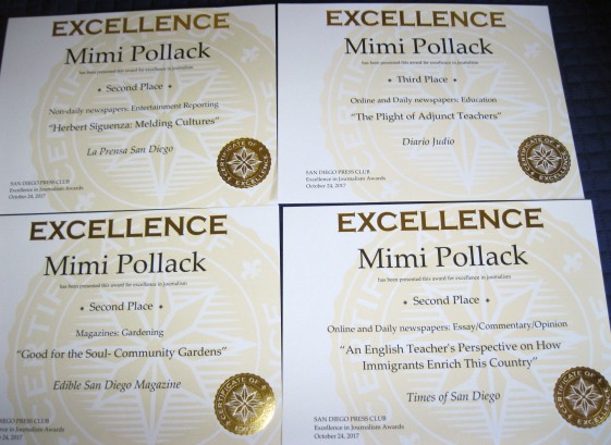 San diego press club awards