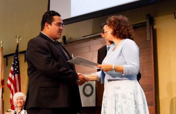 Dr. Laurie Coskey, Executive Director of the SDCCE Foundation Awards Student Recipient (2019)