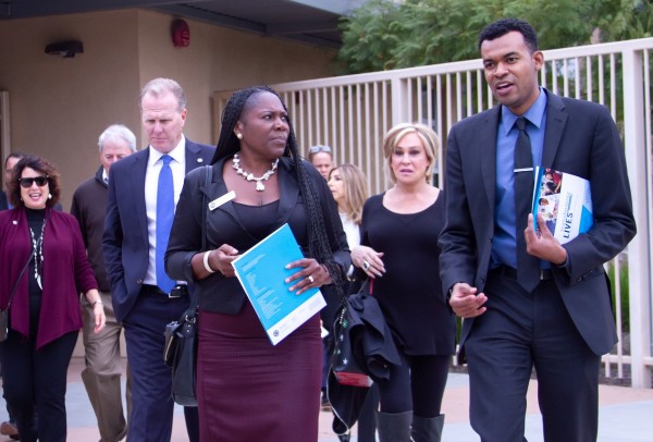 SDCE WELCOMES ELECTED OFFICIALS AND COMMUNITY LEADERS INCLUDING MAYOR KEVIN FAULCONER