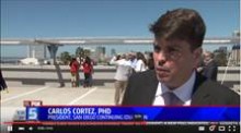 thumbnail of SDCE President being interviewed by KUSI news