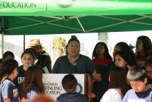 Barbara Ybarra, Granddaughter of Cesar Chavez with Chavistas