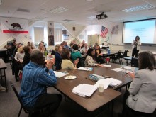 group of people at Mid-City Campus